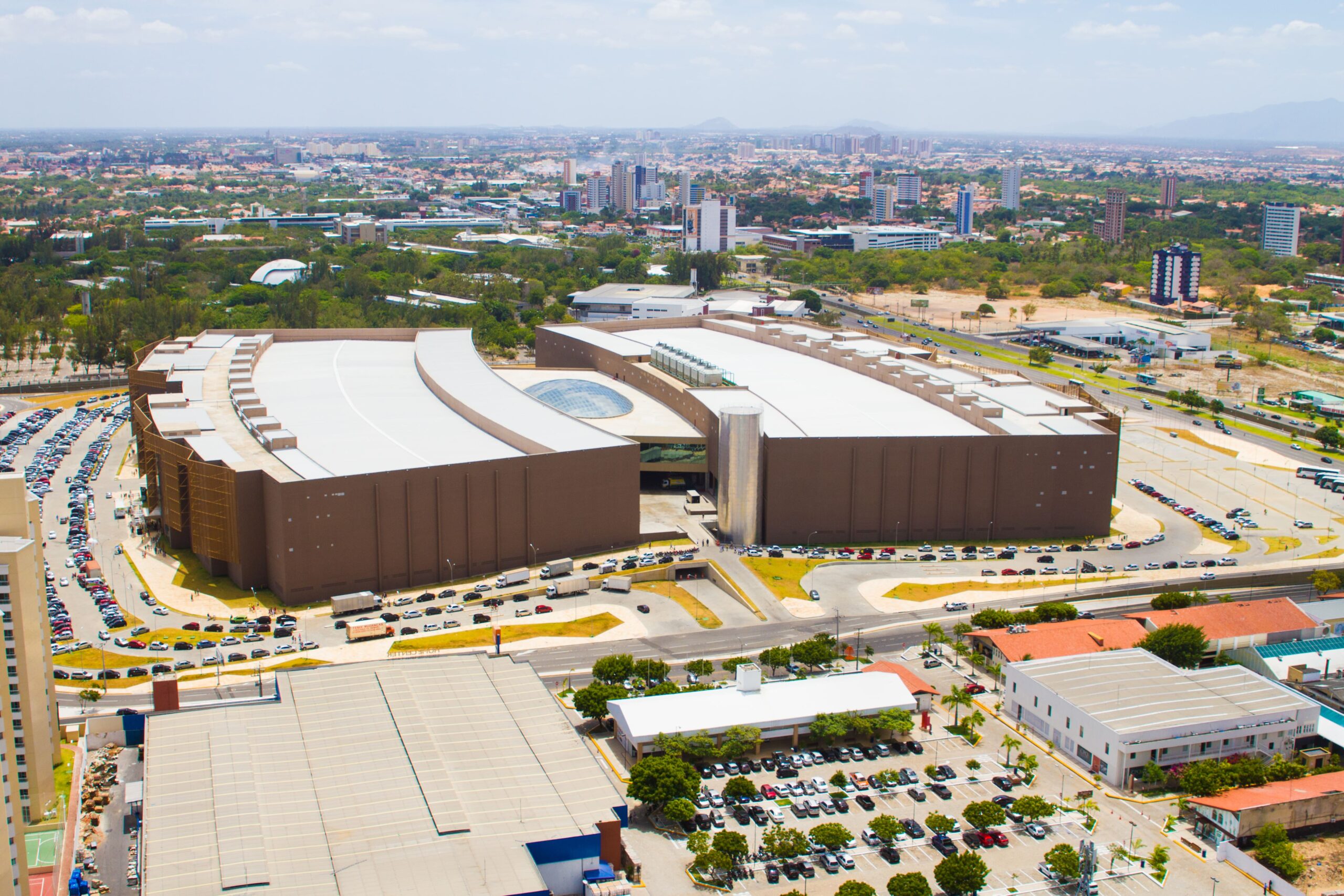 Centro De Eventos Vista Aérea Setur Ce