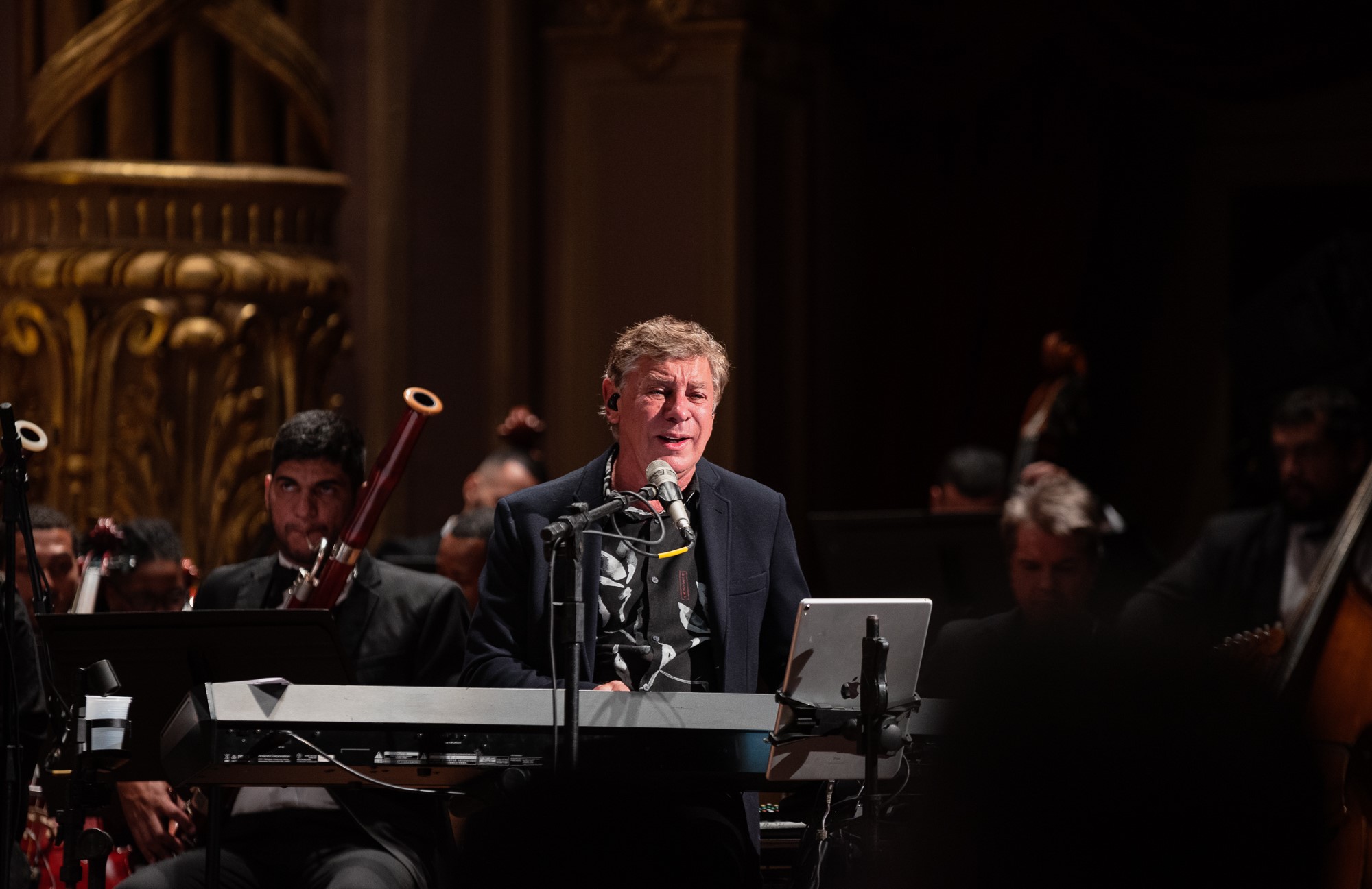 Flávio Venturini faz estreia no Theatro Municipal do Rio de Janeiro ao lado da Orquestra de Sopros Nova Aurora